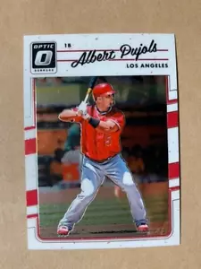Albert Pujols ~ 2017 Panini Donruss Optic #106 ~ Angels ~ Free Ship - Picture 1 of 2