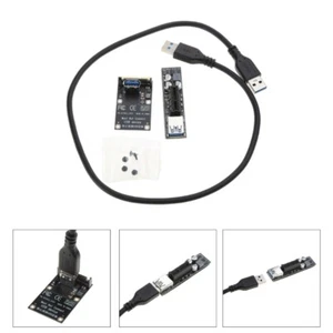PCI-E Riser Mini PCIE to PCI-E X1 Extension Port SATA Adapter Expansion Card New - Picture 1 of 13