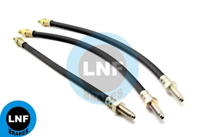 Austin A40 A50 A55 MKI Cambridge Brake Hose Front Rear X3 1955-1959 55 56 57 58 - Image 1 of 4