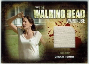The Walking Dead TWD Season 2 Wardrobe Costume M7 Lori Grimes cream t-shirt - Picture 1 of 1