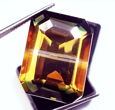 Natural Bio - Color Tourmaline 50.45 Ct Certified Loose Gemstone With Free Gift - Image 1 of 4
