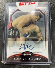 2011 Topps UFC Finest Fighters Autograph Card Cain Velasquez #A-CV Auto