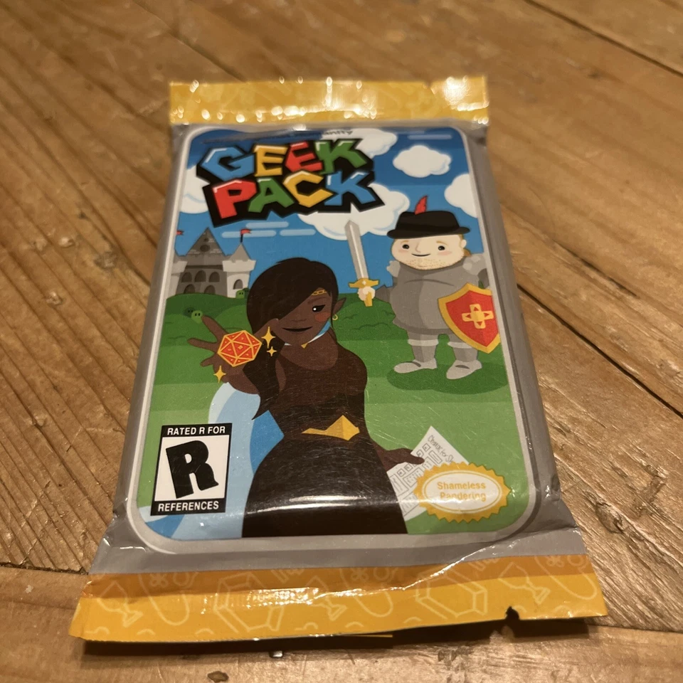 New Cards Against Humanity Geek Pack Expansion 30 Cards Shameless Pandering  - Image 1 of 1