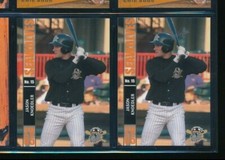 Lot (2) 2005 Grandstand #15 Jason Knoedler Erie SeaWolves (CG144) SWSW