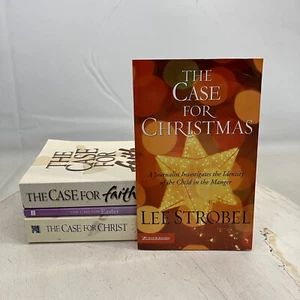 4 Lee Strobel Case for Books MMPB Lot Christmas Easter Faith Christ Zondervan - Foto 1 di 6