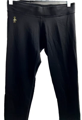 Mujer Talla Pequeña SMARTWOOL Negro Elástico Capri Pantalones Leggings Pantalones Lana PhD Foto 1 de 4