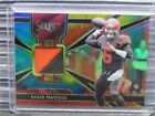 2018 Select Baker Mayfield Tie-Dye Prizm Rookie RC Patch #25/25 Browns