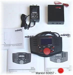 Märklin estación móvil digital mfx 60657 regulador HO con caja de conexión 60116 #joe - Imagen 1 de 1
