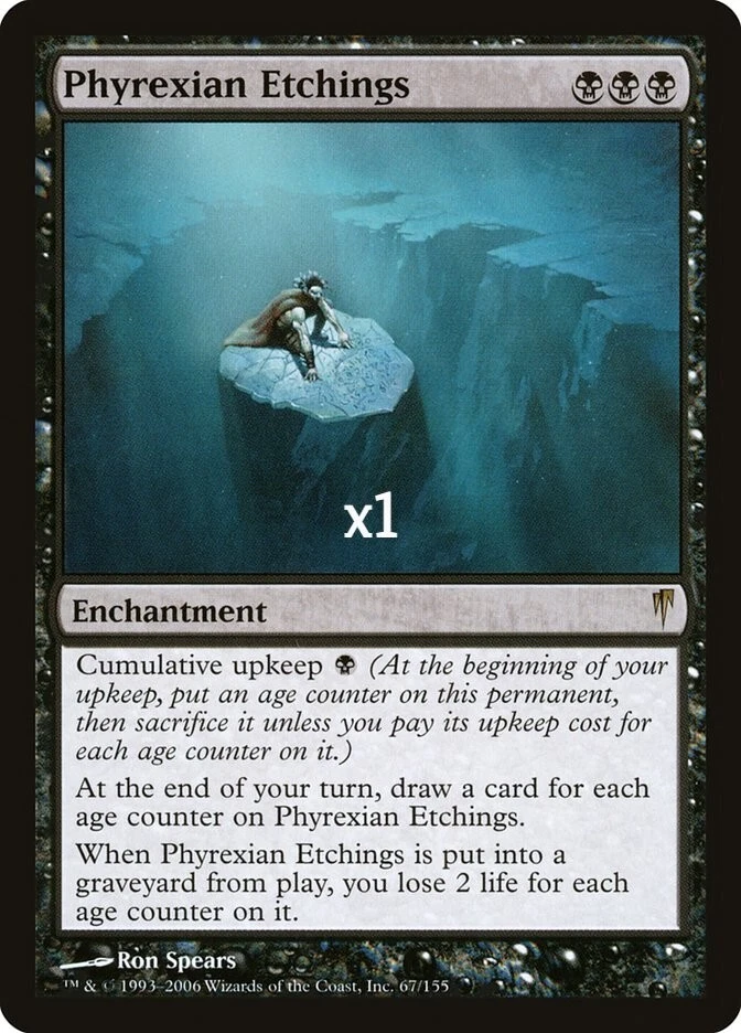 MTG Coldsnap CSP Phyrexian Etchings MINT - Image 1 of 1