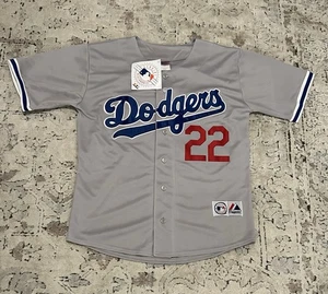 Camiseta Majestic Auténtica LA Dodgers Road Clayton Kershaw #22 MLB Para Hombre Talla: L - Imagen 1 de 8
