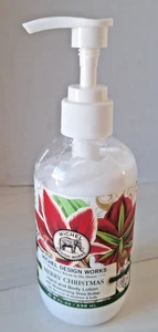 MERRY CHRISTMAS HAND AND BODY LOTION MICHEL  DESIGN WORKS  8 OZ  Sm amount used - Picture 1 of 5