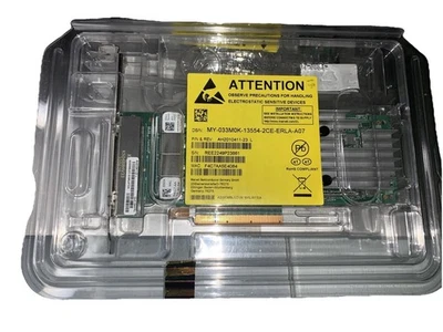 Dell Qlogic QL41164HFRJ Quad Port 10GbE RJ-45 10GBase-T Network Card 33M0K - Image 1 of 4