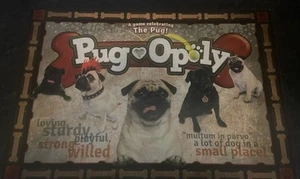 Late For The Sky Pugopoly Monopoly Pug Dog Board Game Complete Celebrate The Pug - Picture 1 of 8
