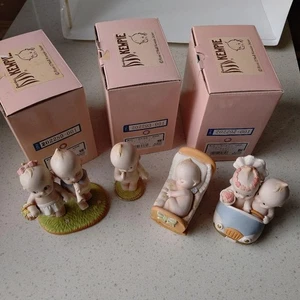 Kato Kogei Kewpie Paar Puppe Set Picknick Dreaming Just Married Rose O Neill Japan - Bild 1 von 12