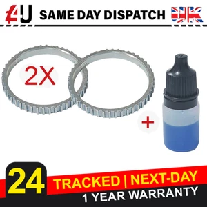 2X anillo reluctor ABS para Chrysler PT Cruiser delantero + retenedor - Imagen 1 de 4