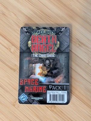 Space Hulk Death Angel Card Game Marine Pack 1 Fantasy Flight Games - Image 1 of 4