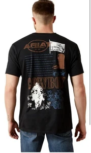 Ariat Mens Ariat Maximal Collage T-Shirt  65936 - Picture 1 of 5