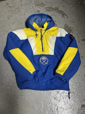 Vintage Starter Buffalo Sabres Winter Puffer Jacket Size Medium - Image 1 of 4