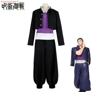 Anime Jujutsu Kaisen Todo Aoi Disfraz Juegos con disfraces Hombres Chaqueta Pantalones Camiseta Conjunto Completo - Imagen 1 de 7