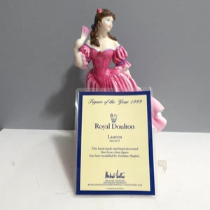 Figura Royal Doulton "Lauren" Figura del Año 1999 HN 3975 - Imagen 1 de 11