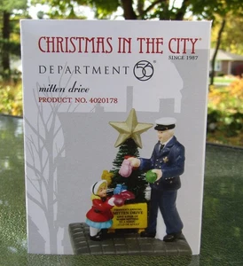2011 Department 56 Christmas In The City #4020178 MITTEN DRIVE unbenutzt SEDALED - Bild 1 von 1