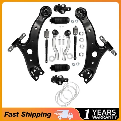 10pc Front Lower Control Arms Tie Rods For 04-06 Toyota Solara Camry Lexus ES330 - Изображение 1 из 4