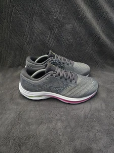 Mizuno Wave Inspire 18 Running Shoes Womens Sz 8 Athletic Sneakers Trainers Gray - Picture 1 of 9