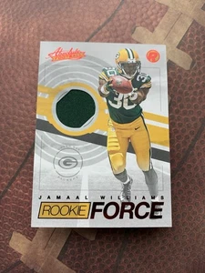 2017 Panini Absolute JAMAAL WILLIAMS Rookie Force Red #15 PATCH Packers 🏈 Relic - Bild 1 von 3