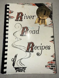 1984 Louisiana River Road Recipes Spiral Bound Cookbook Gumbos Soup Barbecue BBQ - Imagen 1 de 6