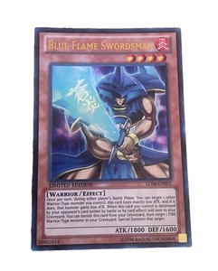 Yu-Gi-Oh! Blue Flame Swordsman Limited Ed LC04-EN001 Nice - Picture 1 of 1