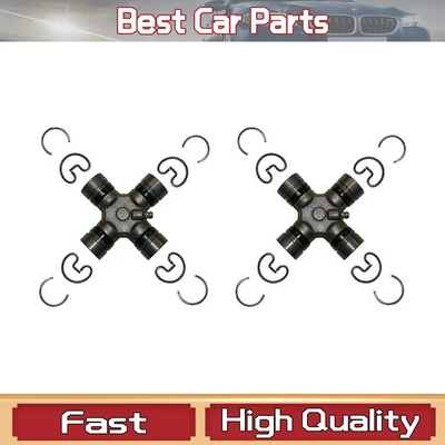 2PC GMB Front Rear Shaft All U Universal Joint For 2001 Chevrolet Silverado 1500 - Image 1 of 2