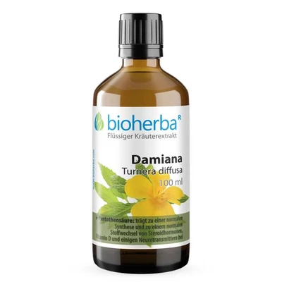 BIOHERBA REICHENBACH GMBH Damiana Turnera diffusa Tropfen Tinktur 50 ml