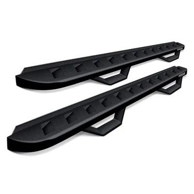 For Nissan Frontier 05-25 Go Rhino 6" RB10 Cab Length Black Running Boards — 第 1/4 张图片