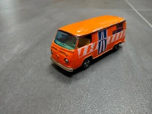 Majorette No. 244 - VW Fourgon. Orange breakdown service van 'Service Autoroute' - Picture 1 of 21