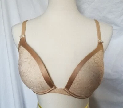 Sujetador push-up de encaje DKNY Super elegante 34DD Foto 1 de 4