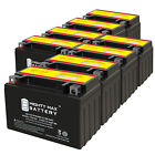 Mighty Max Ytx9-Bs 12V 8Ah Battery Replaces Bmw 310 G310r, Gs 16-16 - 8 Pack