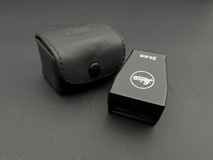 Leica 24mm viewfinder finder with case EX+++