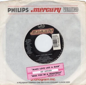 Def Leppard – Make Love Like A Man 1992 Mercury Hard Rock EX - Picture 1 of 2