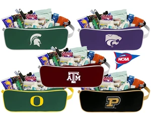 NCAA Travel Case Toiletry Bag  A&M Kansas Panthers OU Sooners NEW - Picture 1 of 6