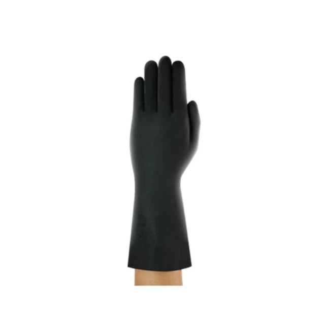 Guantes de neopreno resistentes a productos químicos Ansell AlphaTec 29-865 13" talla 10 (12 pares) Foto 1 de 4