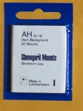SHOWGARD STAMP MOUNTS AH 41/31 - U.S. SEMI-JUMBO HORIZONTAL