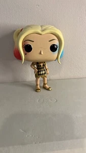 Funko POP Harley Quinn Suicide Squad #108 Hot Topic Exclusive Gold Gown loose - Picture 1 of 2
