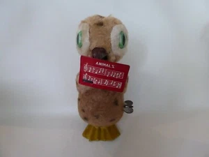 VTG clockwork wind up mechanical owl toy - Bild 1 von 3