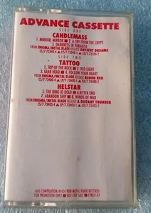Enigma November 1988 Release Pt Two Cassette Candlemass Helstar EPRO-147 Promo - Picture 1 of 4