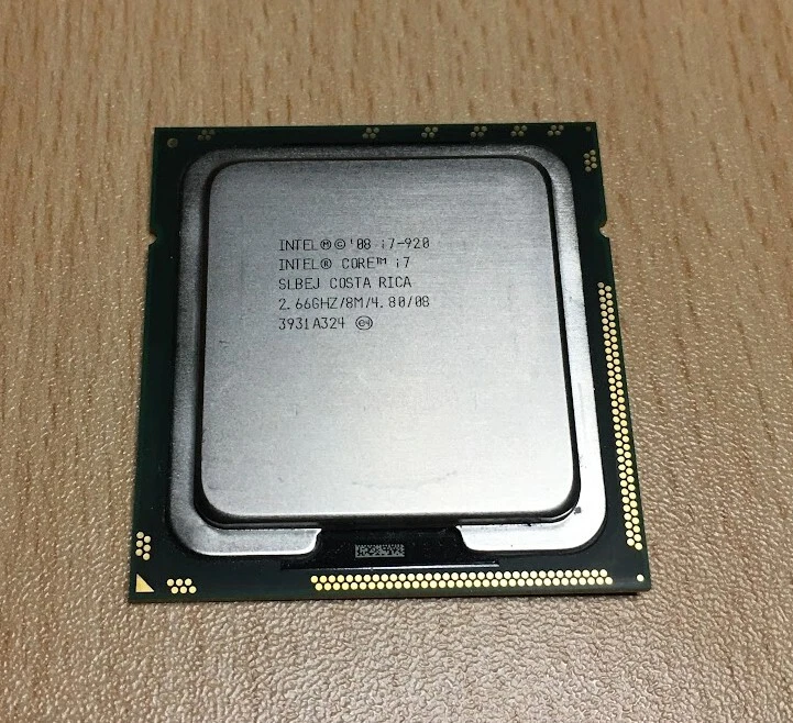 CPU INTEL I7 920  4 CORE +HYPERTREADING 8M CACHE - Immagine 1 di 1