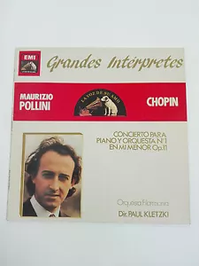 Chopin Mauricio Pollini Op 11 LP EMI 1960 Great Interpreters - Picture 1 of 3