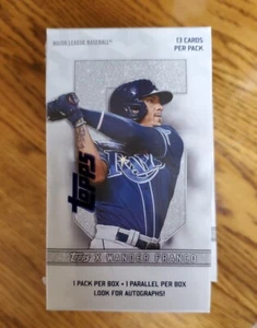 2022 Topps x Wander Franco  1-Pack Box 13 Cards Per Pack NEW SEALED inhand - Picture 1 of 2