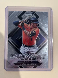 2022 Panini Prizm Carlos Correa - Emergent Houston Astros - Picture 1 of 2