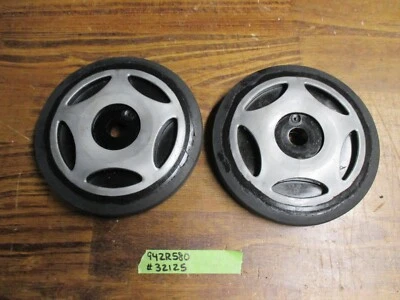 94 Arctic Cat ZR 580 Snowmobile Suspension Rear 5630 Idler Wheels Gray Trim - Image 1 of 4