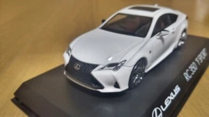 Excellent Lexus RC350 F Sport White Kyosho 1/43 Rare Limited - Picture 1 of 5